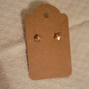 Gold Tiny Stud Earrings
